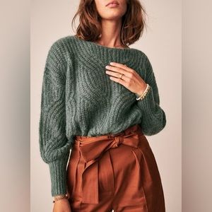 Sezane Gisele Jumper -Sage
